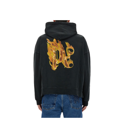 Burning Monogram Print Sweatshirt - Image 3