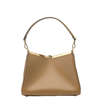 Shoulder Bag Leather Brown - Image 3