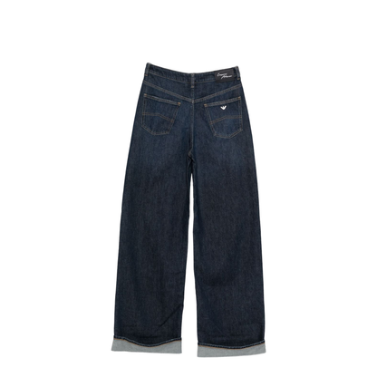 Wide-Leg Denim Jeans - Image 2