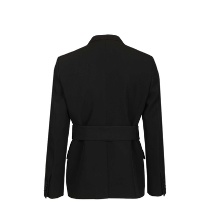 Virgin Wool Blazer With Belt - Image 2