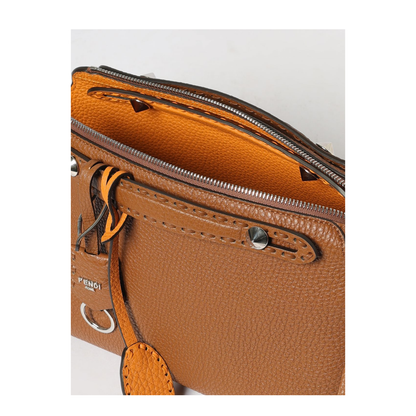 Messenger Bag Leather Brown - Image 5