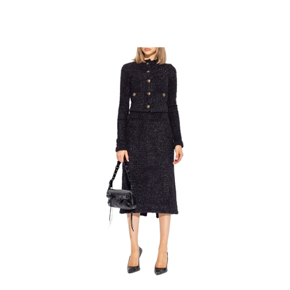 Tweed Midi Skirt - Image 3