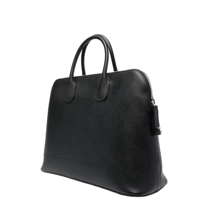 Sacca New My Logo Hand Bag Leather Black - Image 2