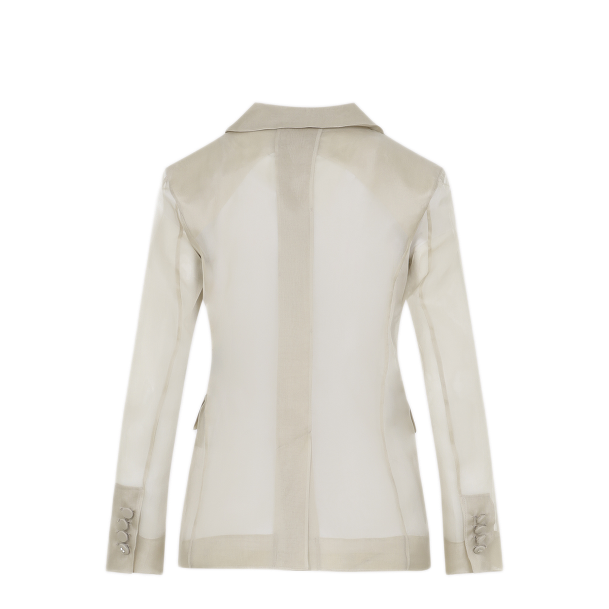 Pianoforte Slogan Organza Jacket - Image 4