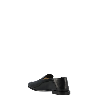 Label Leather Loafers - Image 3