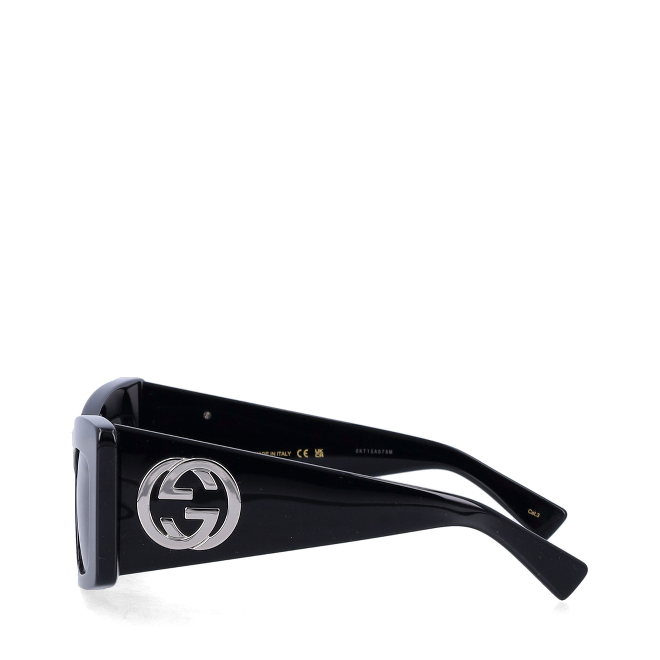 Black Oversize Frame Sunglasses - Image 5