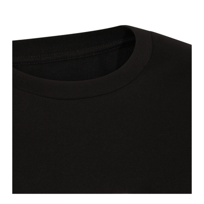 Black Cotton T-Shirt - Image 5