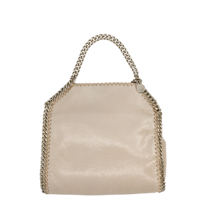 Falabella Mini Tote Vegan Leather - Gold - Image 3
