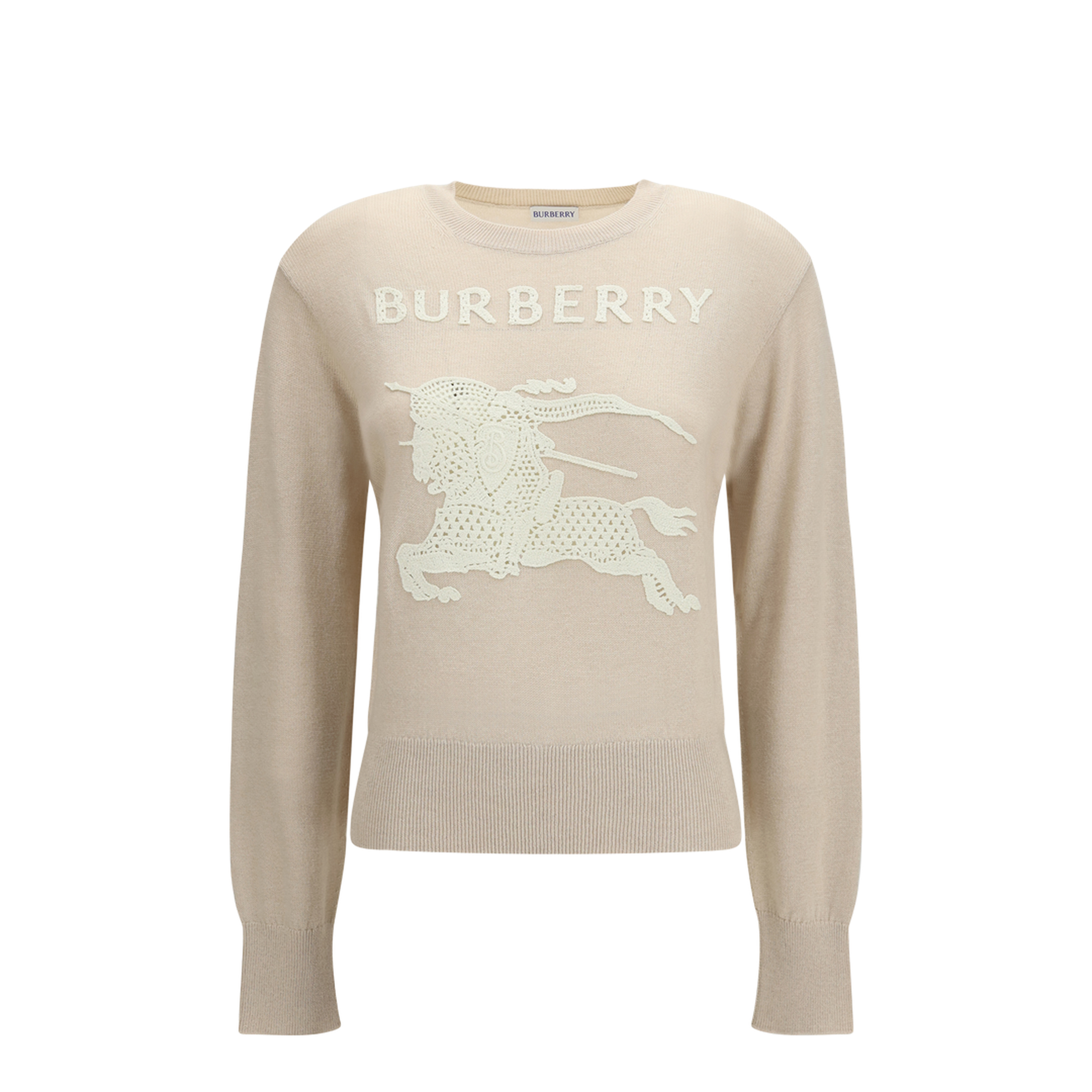 Beige And White Sweater - Image 1