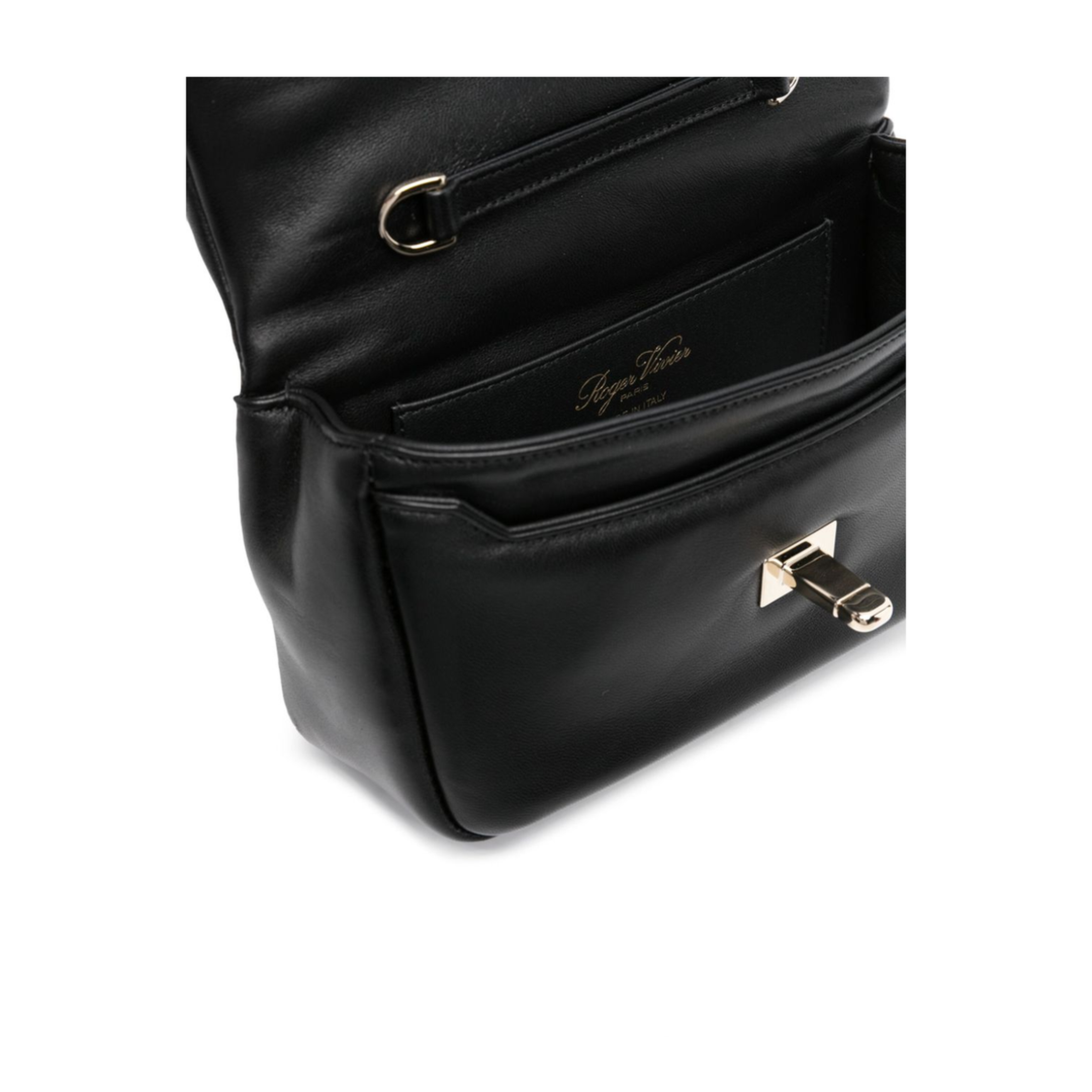 Viv' Choc Mini Bag in leather - Image 5