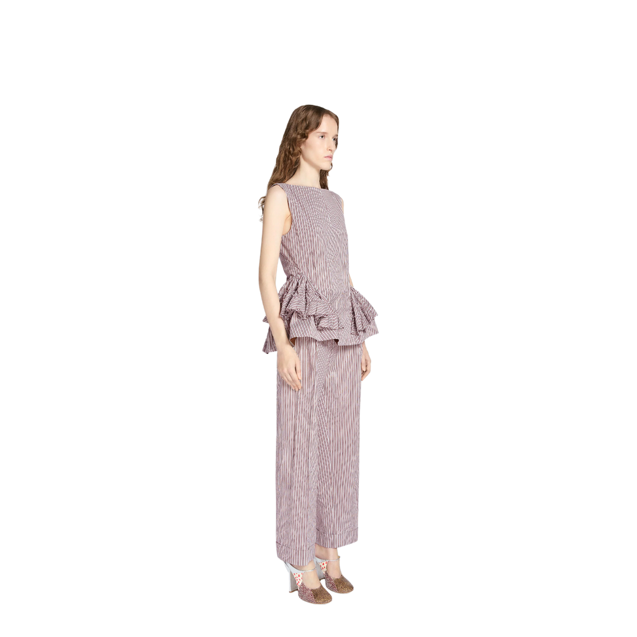 Casey Ruffled Peplum Top - Image 3