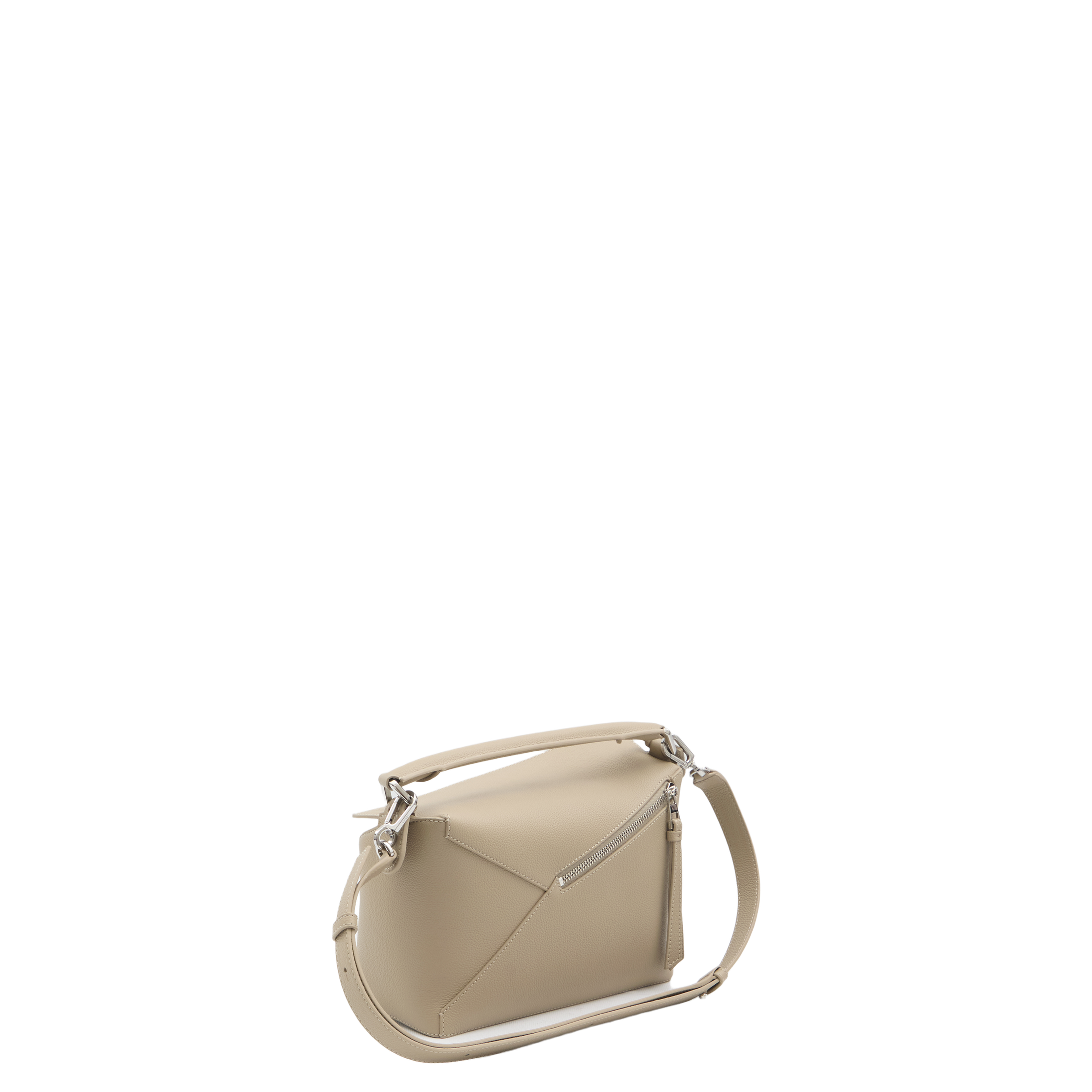 Puzzle Edge Small Leather Handbag - Image 2