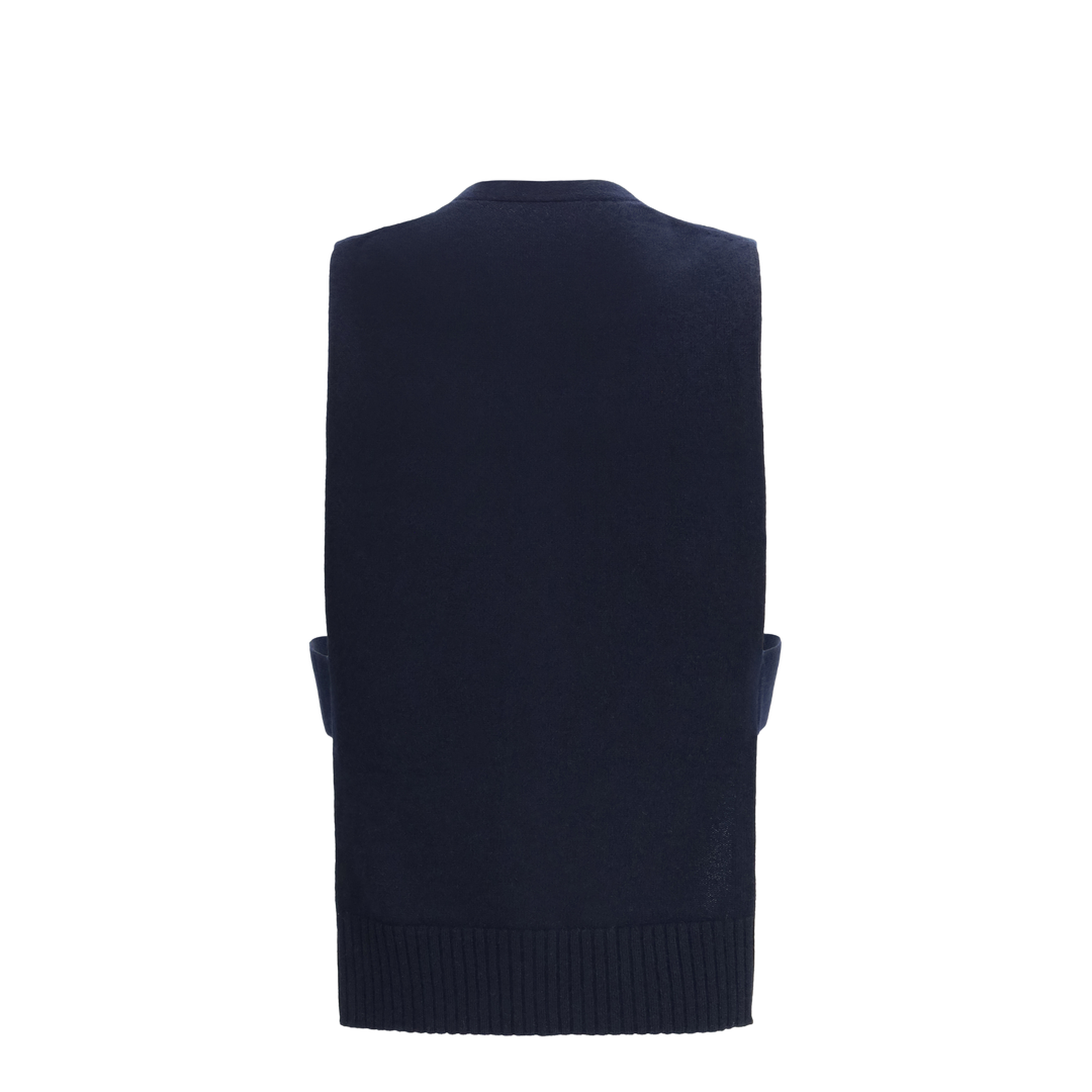 Cashmere Cardigan Vest - Image 2