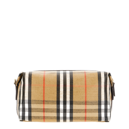 Highlands Medium Canvas Beauty Case - Sand - Image 5