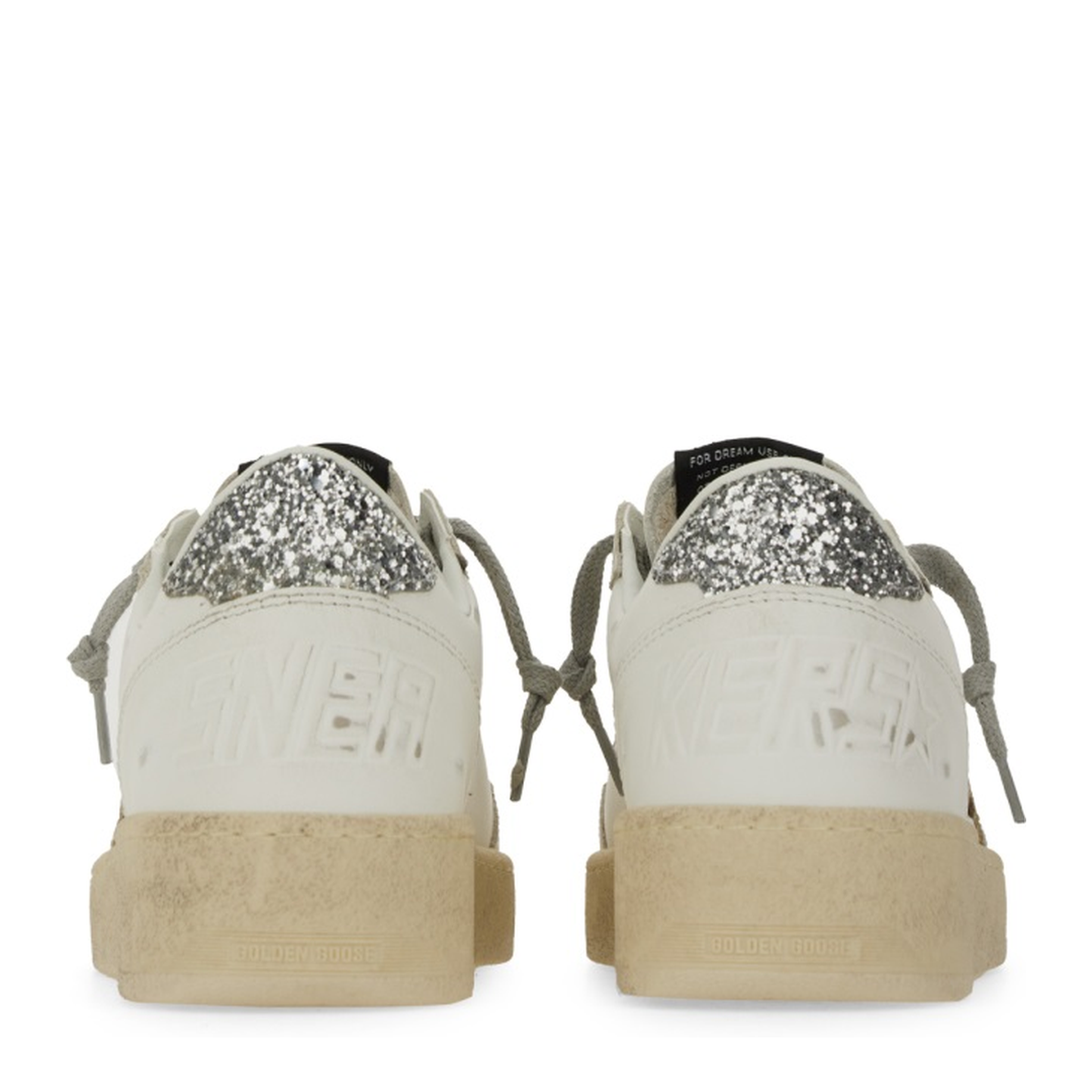 Ball Star with Silver Leather Star and Silver Glitter - Image 10