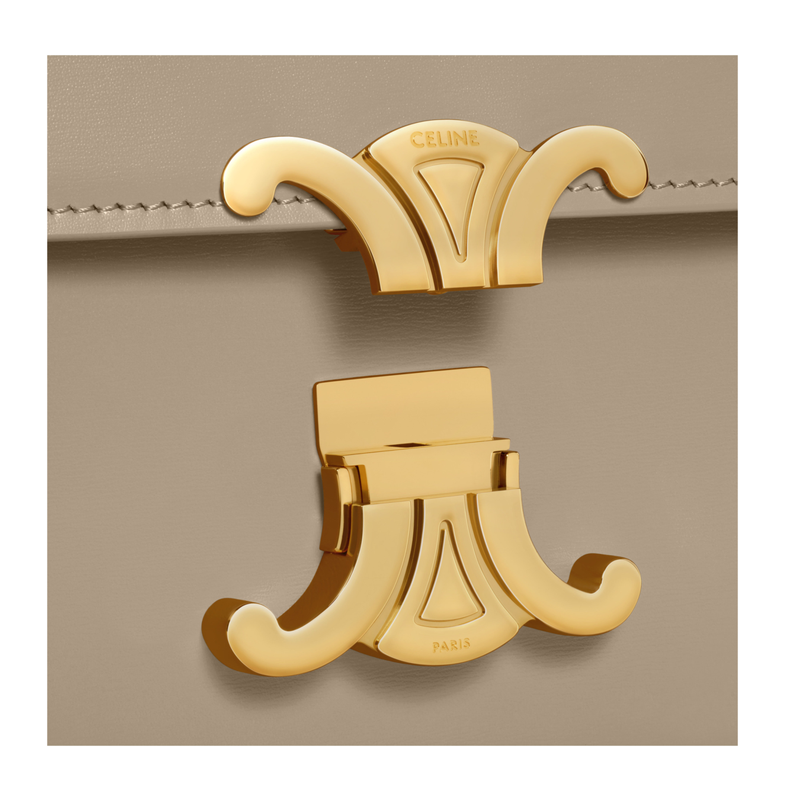 Teen Triomphe Bag in Shiny Calfskin - Image 5