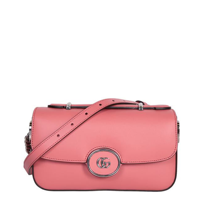 GG Milano Small Leather Crossbody Bags - Coral - Image 2