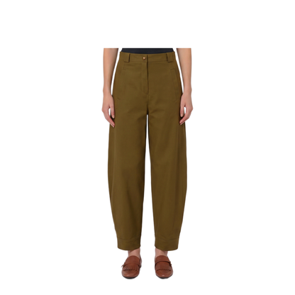 Adorni Stretch Cotton Canvas Trousers - Image 1