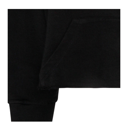 Black Cotton Hoodie - Image 7