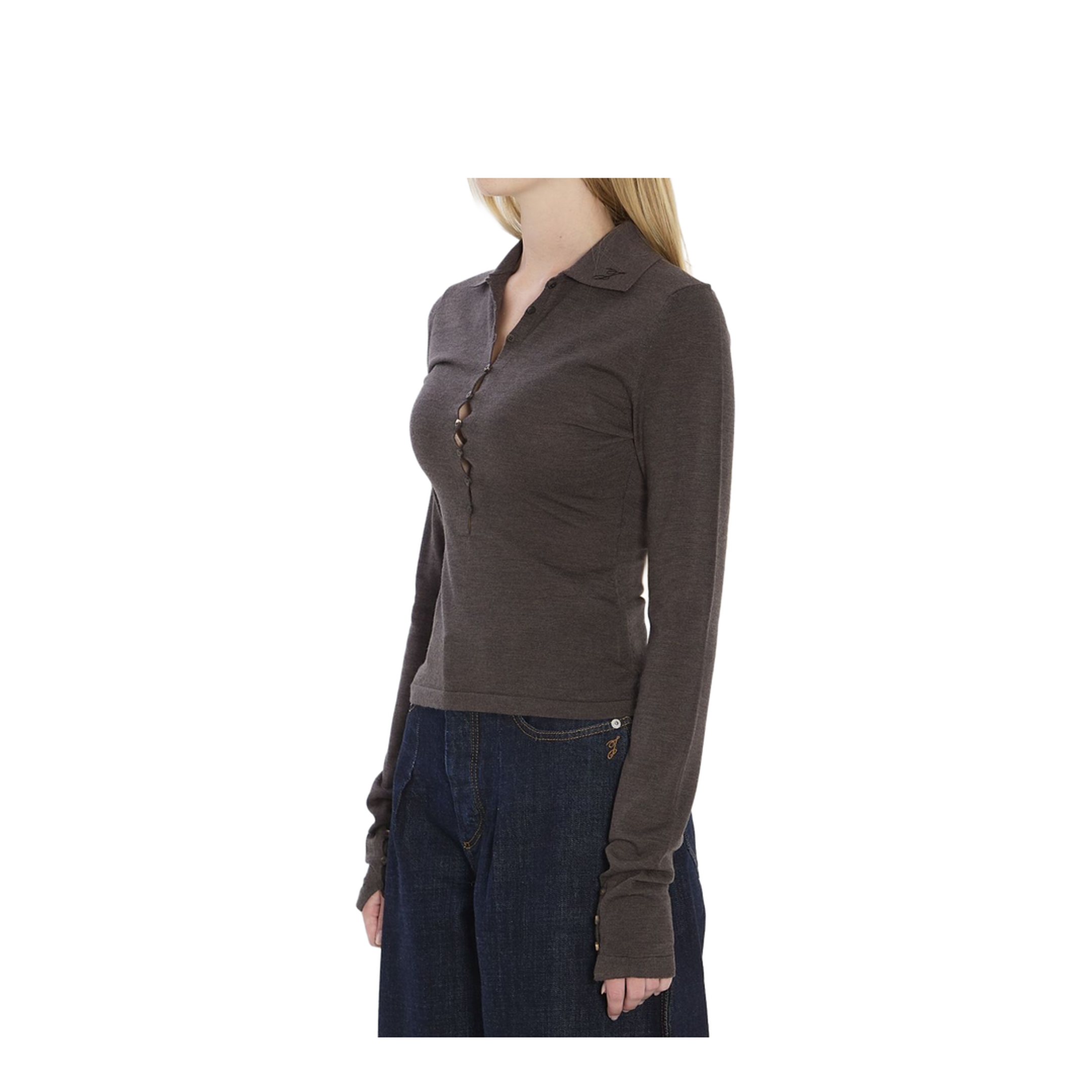 T-shirts and Polos Brown - Image 5