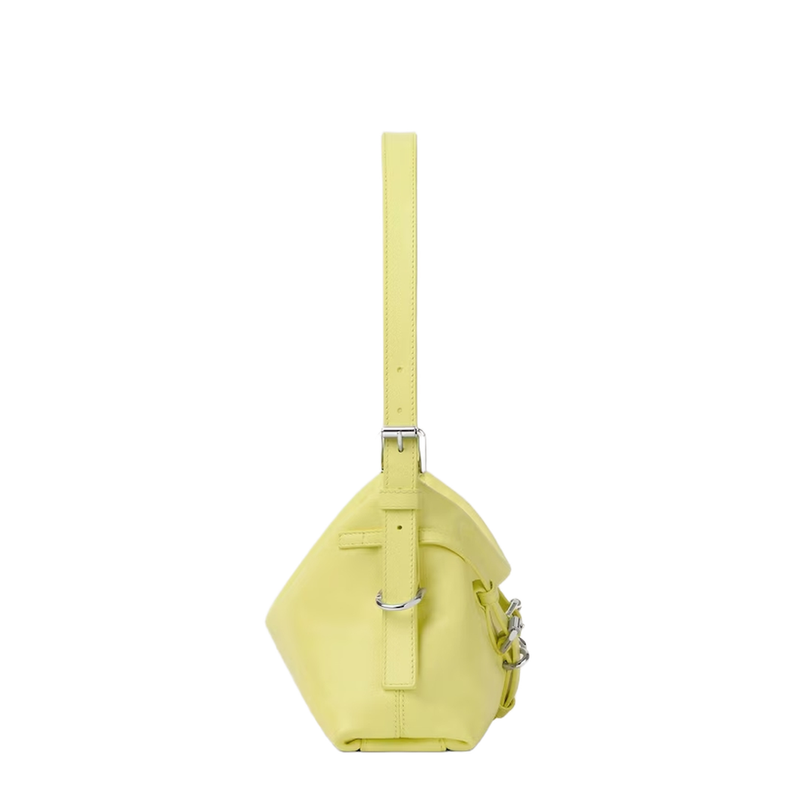 Mini Voyou Handbag Leather Yellow - Image 2