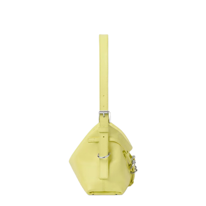 Mini Voyou Handbag Leather Yellow - Image 2