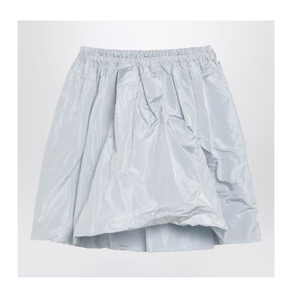 Light Grey Technical Taffeta Skirt - Image 1