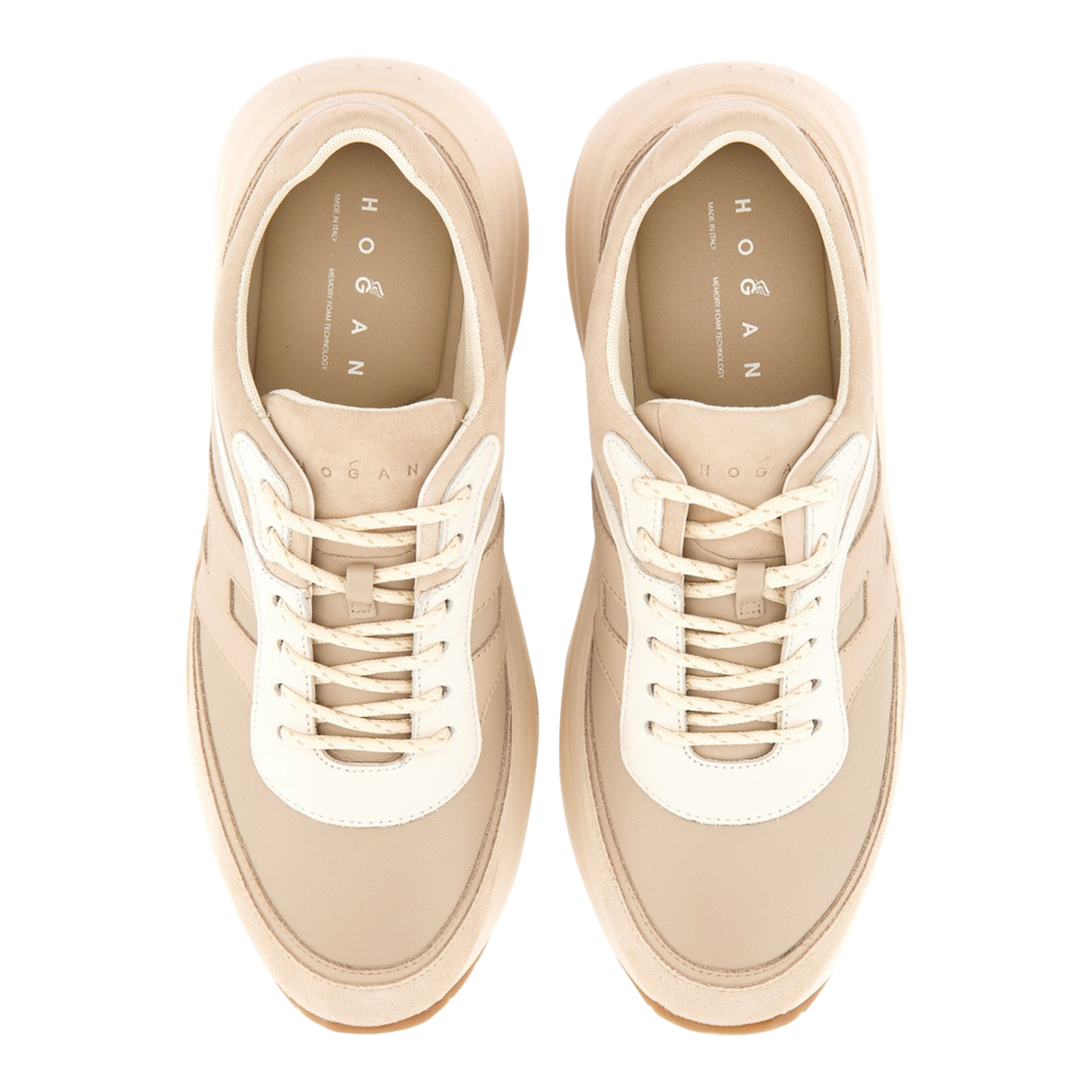 Beige Front Lace-Up Fastening - Image 6