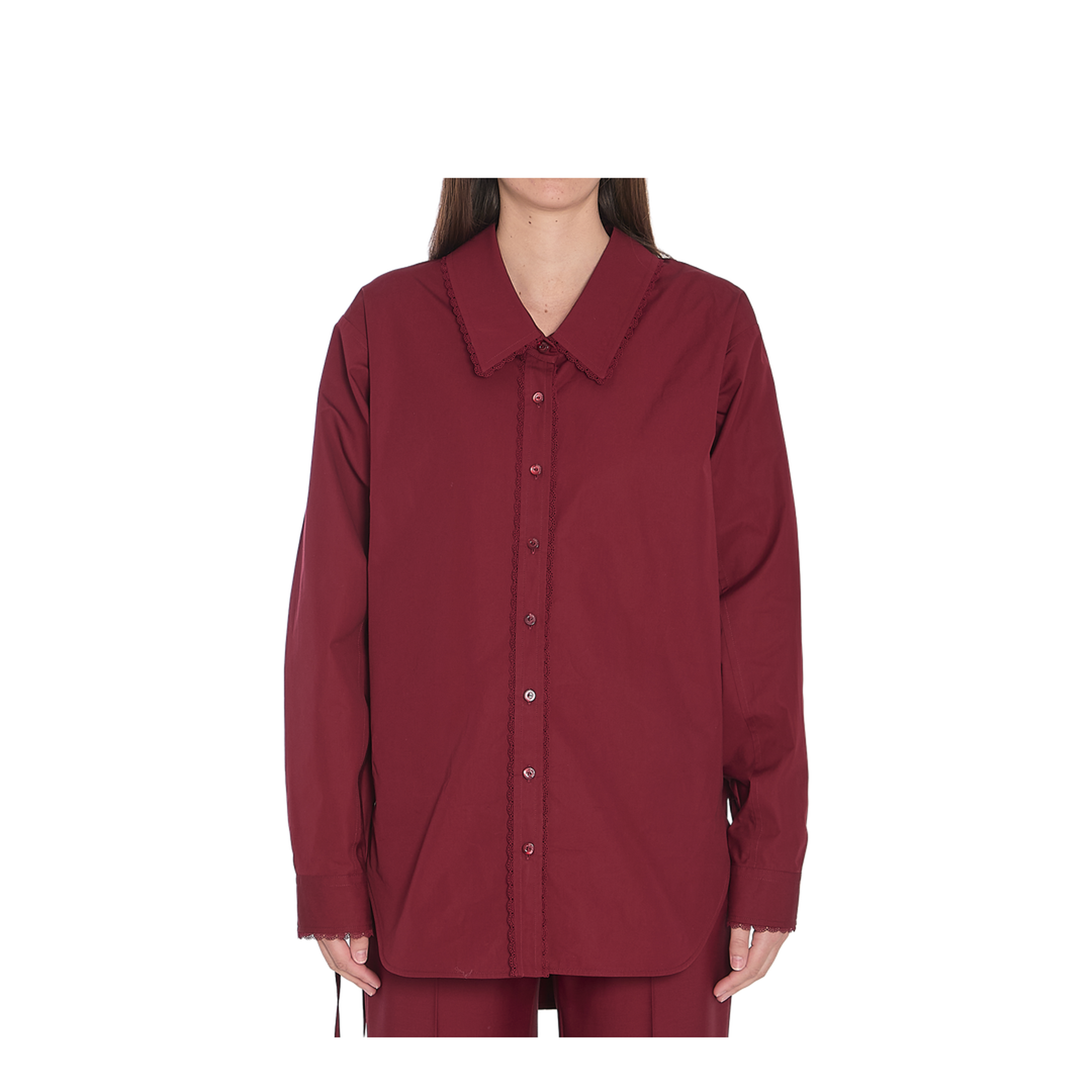 Shirt with ties - Image 1