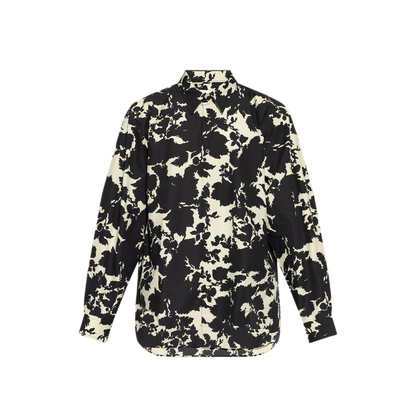 Croom Patterned Cotton Shirt - Image 1