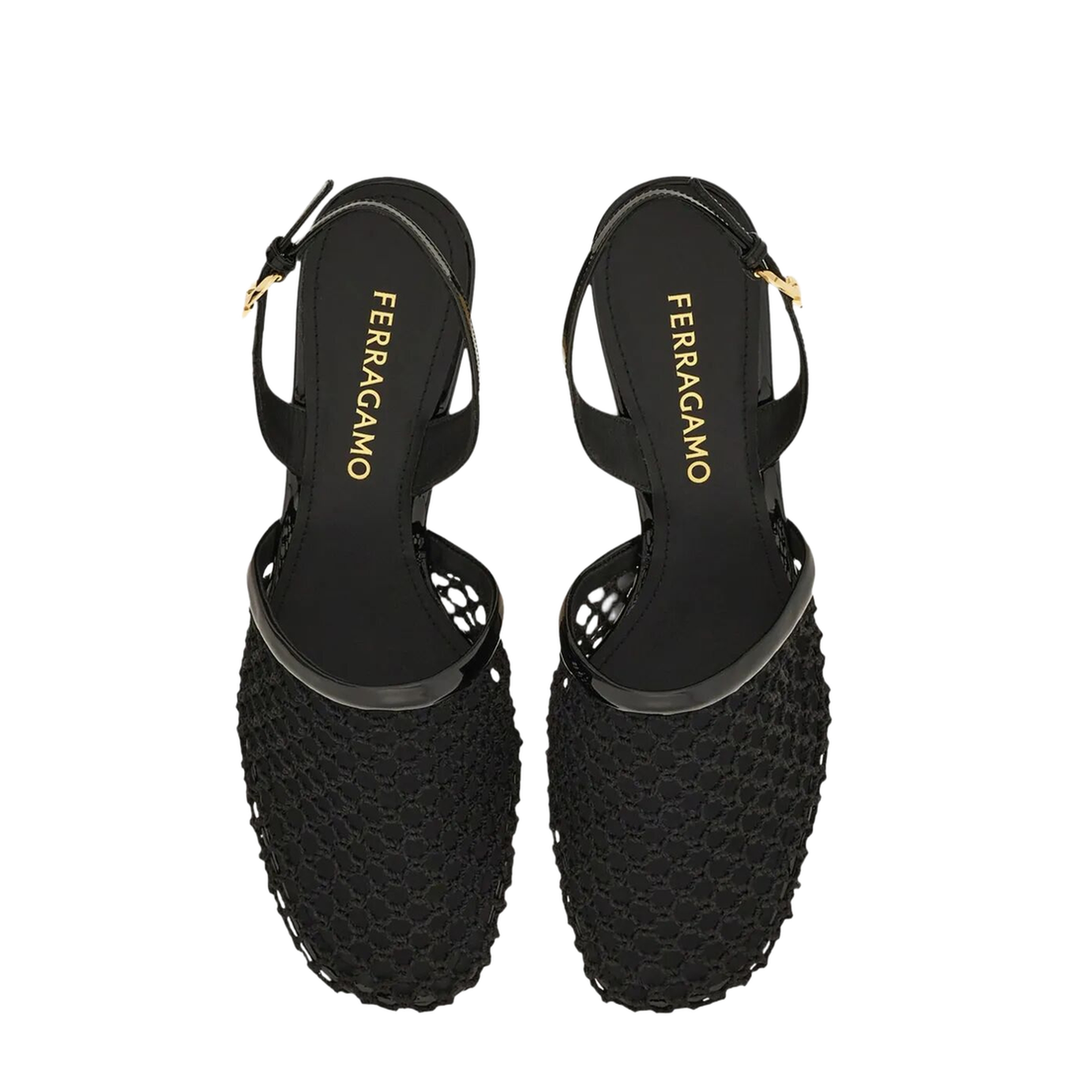 KAY 40 MESH AND LEATHER SLINGBACK - Image 5