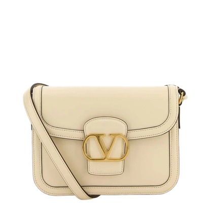 Ivory Leather 9to5 Shoulder Bag - Image 1