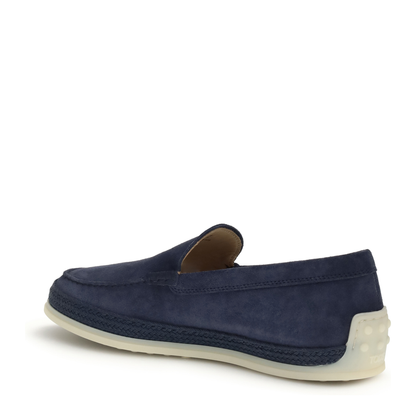 Raffia and Leather Slipper Loafers - Image 3