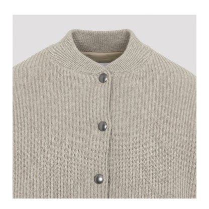 Cashmere Bomber Jacket - Image 6