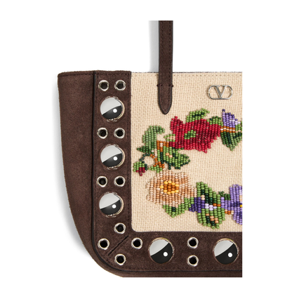 Brown Suede Nellcã'te Shoulder Bag - Image 5