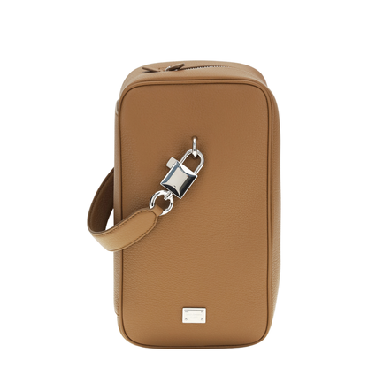 Lock Leather Handbag - Image 1