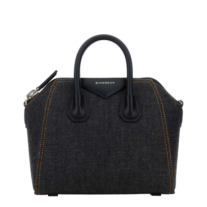 Mini Antigona Bag in Denim - Image 1
