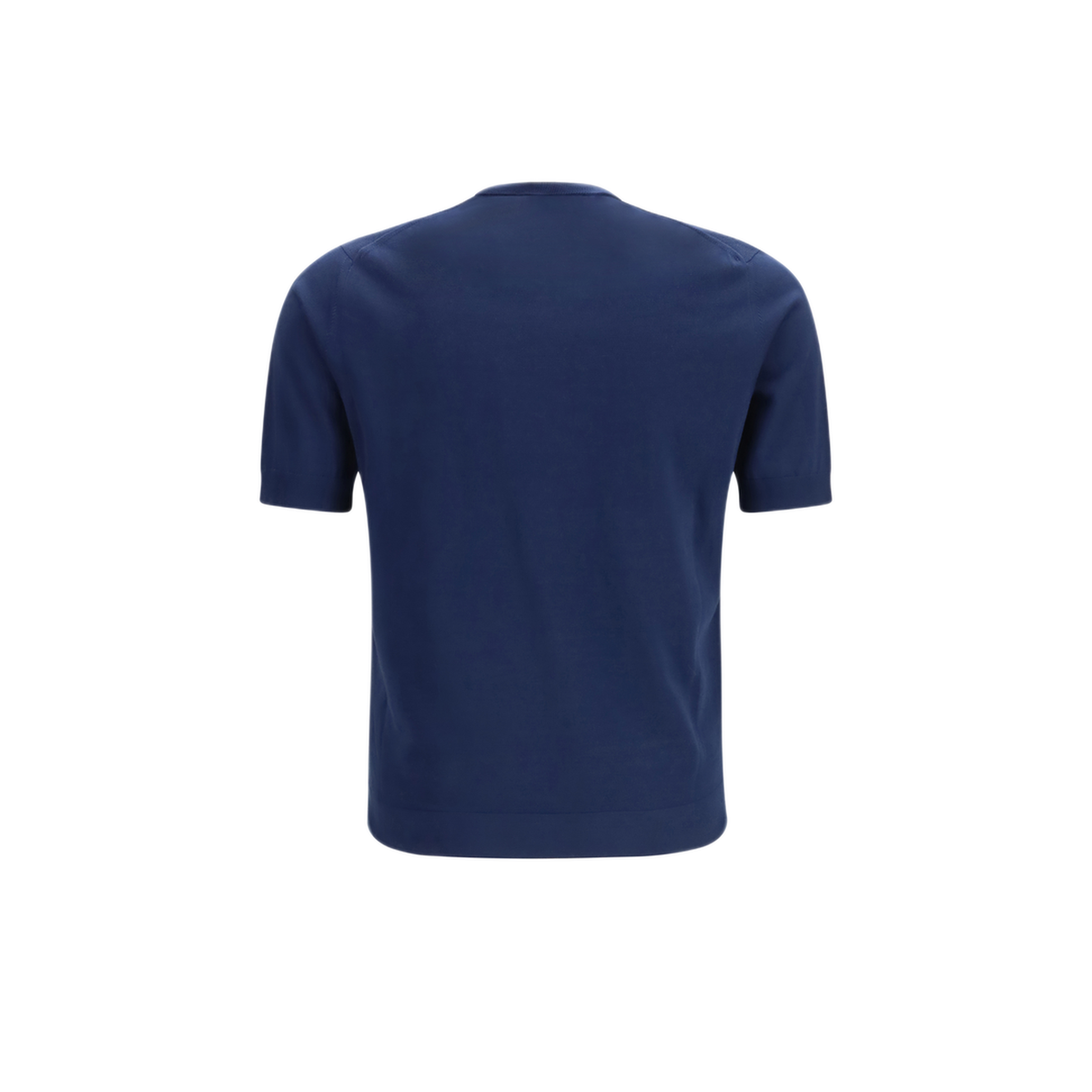 C Neck Knit In Cotton - Image 2