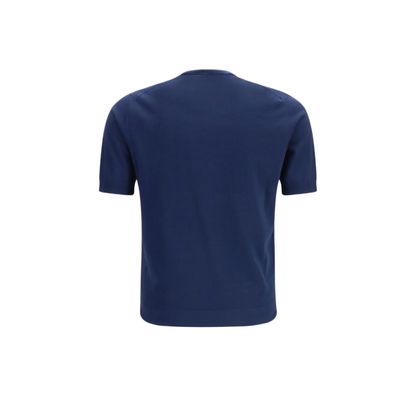 C Neck Knit In Cotton - Image 2