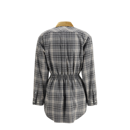 Flannel Mini-dress - Image 2