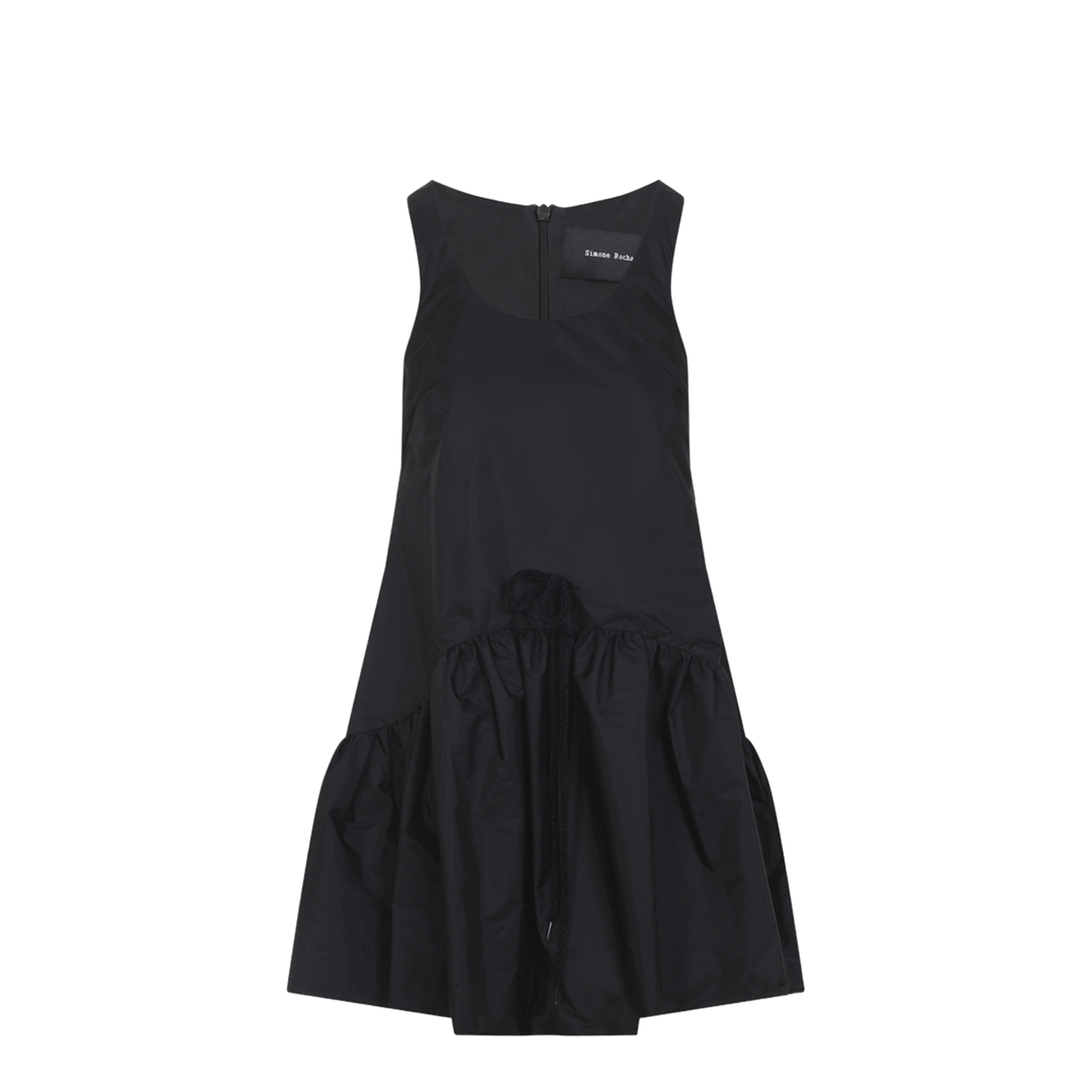 Tapered Back Peplum Mini Dress - Image 2