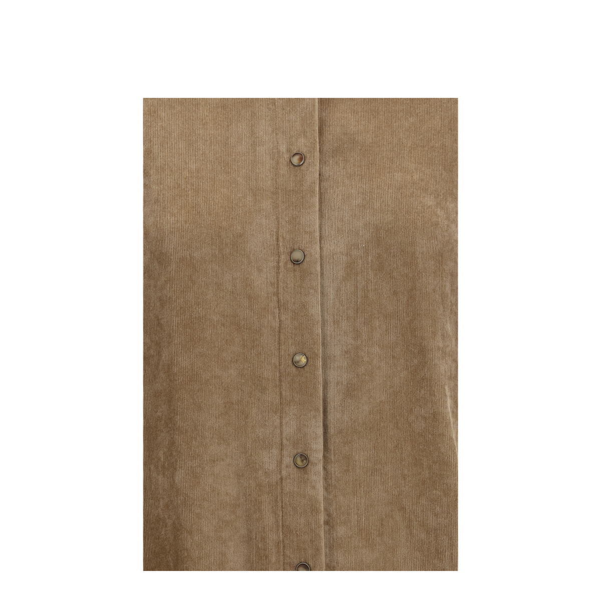 Snap Button Shirt In Cashmere Blend - Image 3