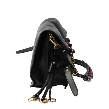 Soft Sound Large Leather Shoulder Bag - Image 3