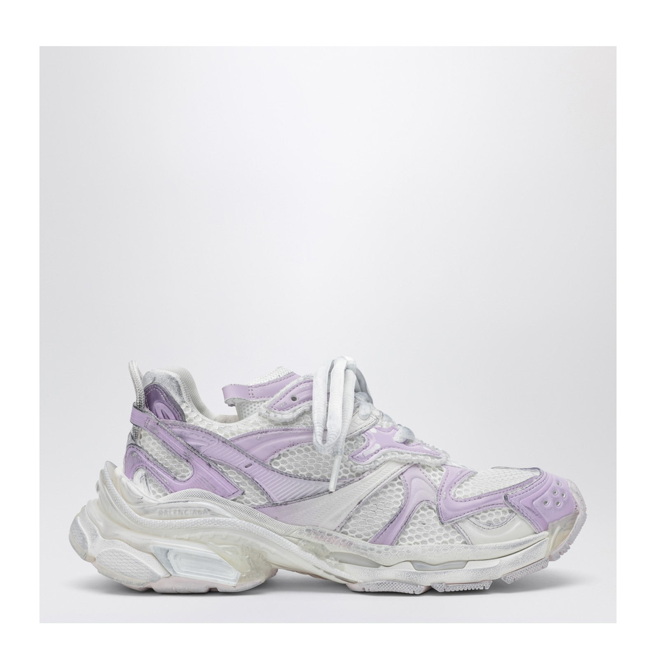 Runner 2 Gradient Sneakers in Light Grey Lilac - Image 1