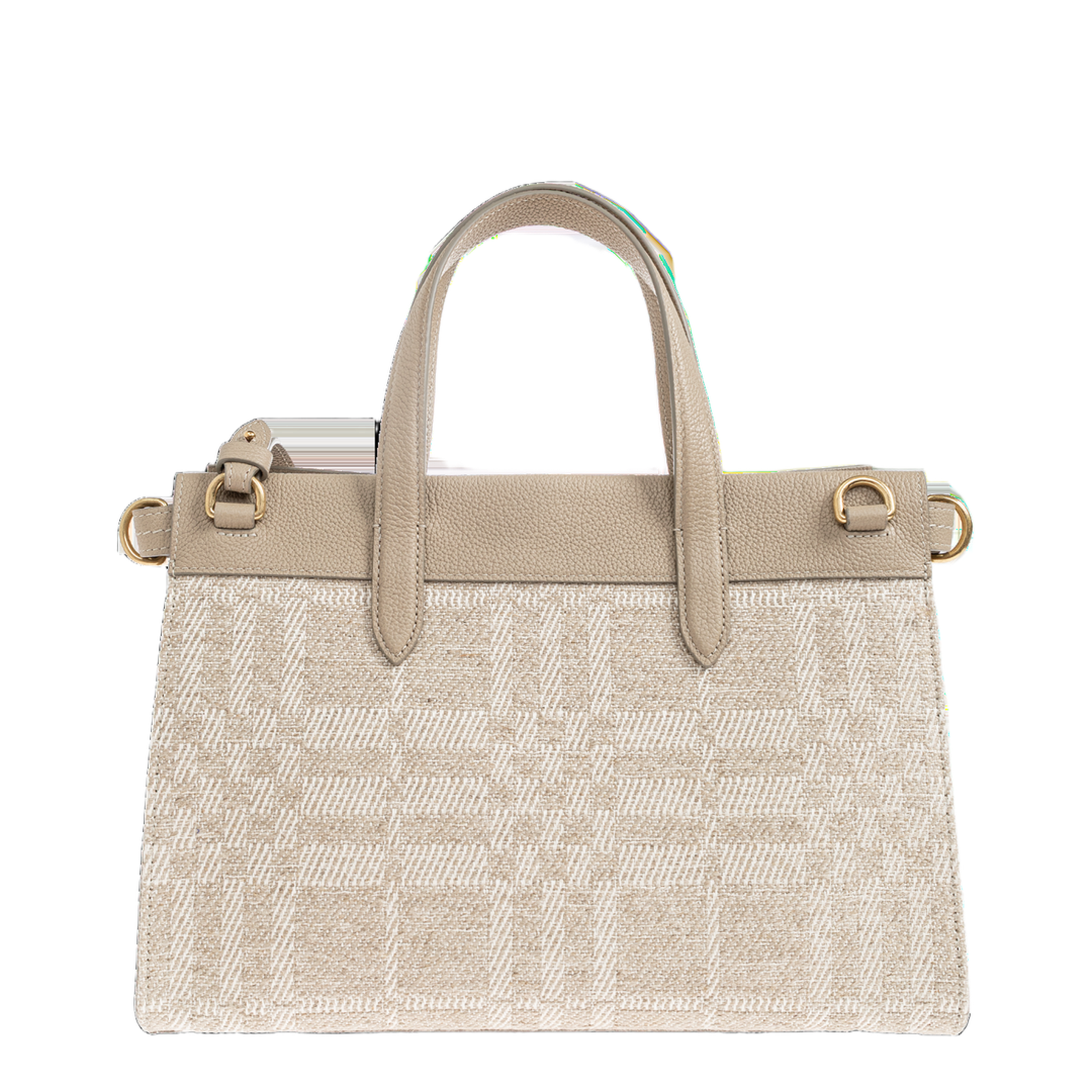 Cotswolds Small Linen Tote - Natural - Image 3