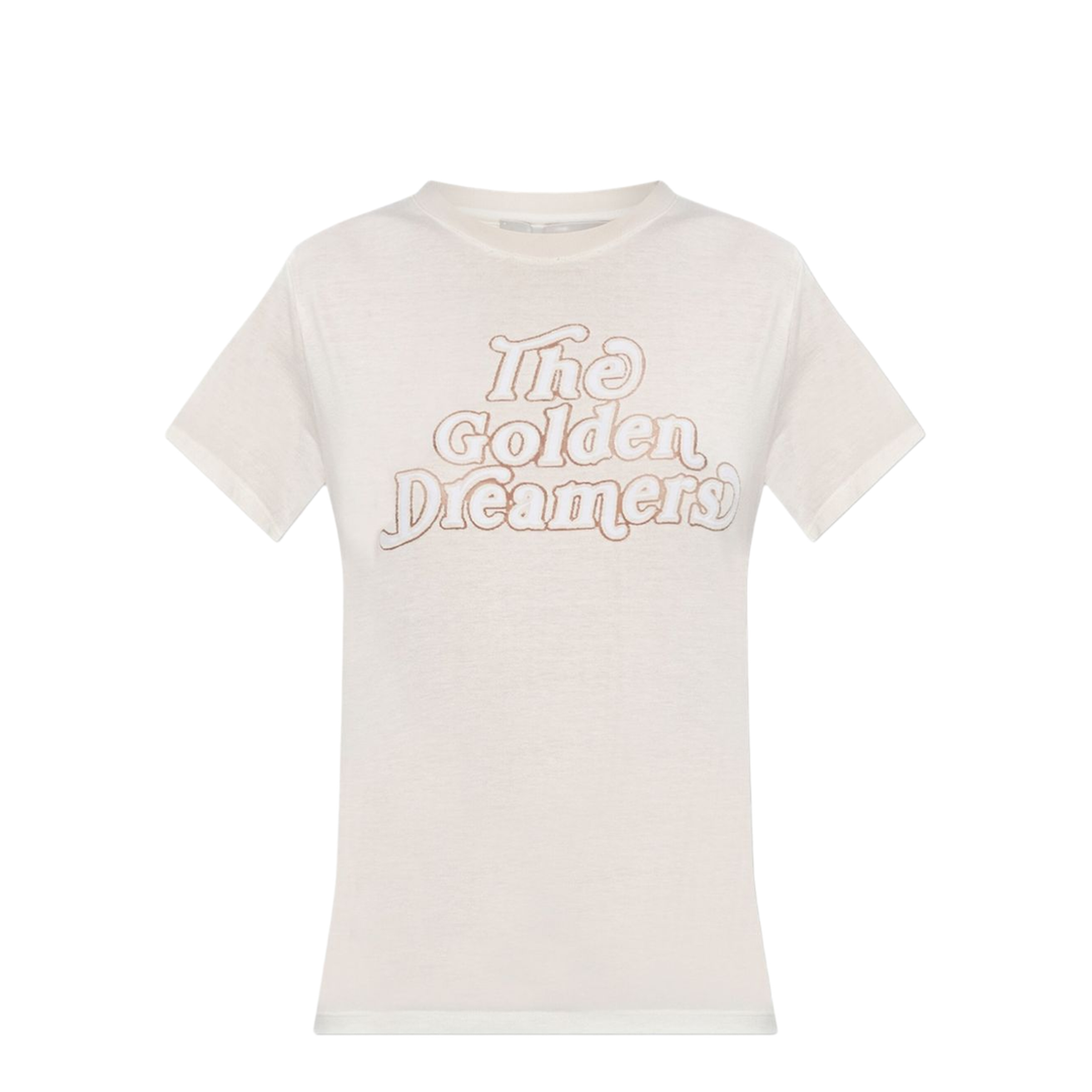 White T-Shirt with Print on the Front - Image 1