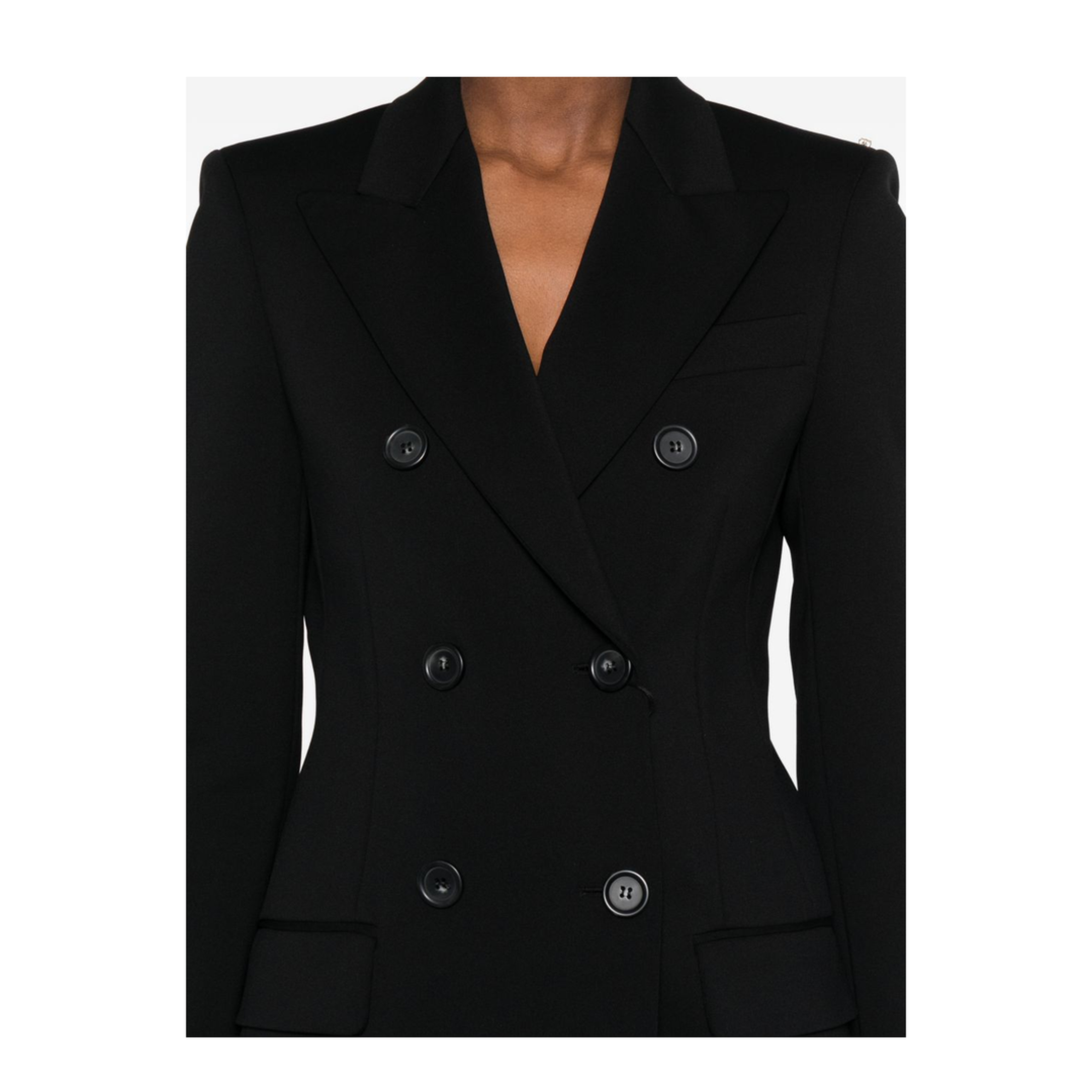 Double-Breasted Fitted Jacket - Image 5