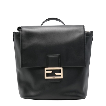 Backpack Leather Black - Image 1