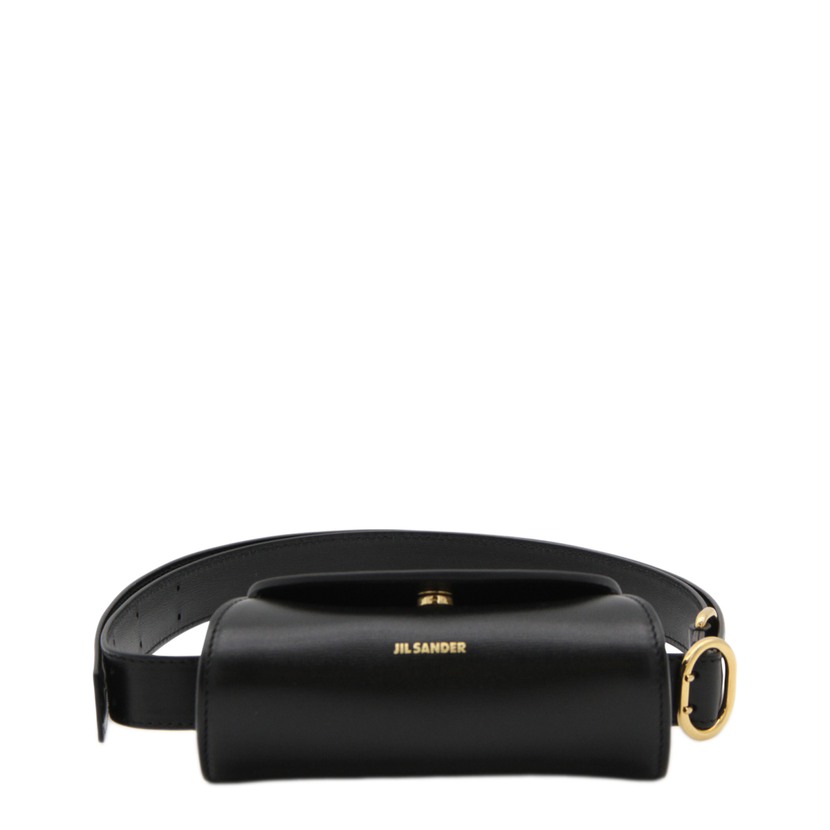 Small Calfskin Shoulder Bag - Black - Image 1