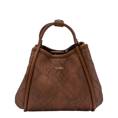 Marin Small Leather Handbag - Brown - Image 1